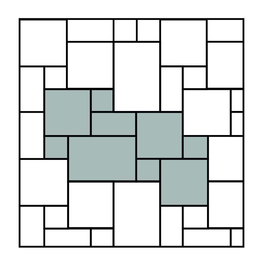 Legpatronen tegels Modulair/Romaans verband