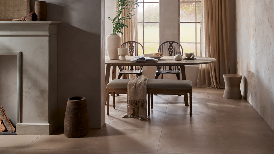 vtwonen Earth tegels in een interieur