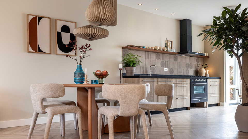 vtwonen Earth Earth Argilla met 3D- en cirkeldecor